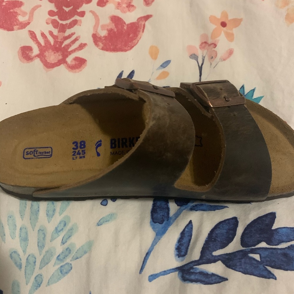 Birkenstock - Oiled Leather- Tobacco Brown